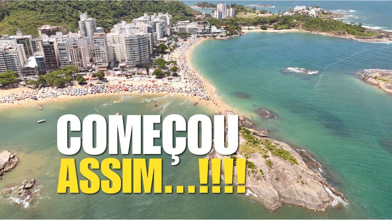 Ano Novo em Vila Velha Começou Diferente (Verão na Praia da Costa)