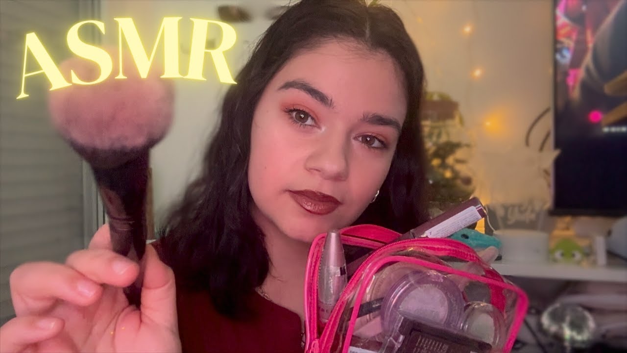 ASMR ✨  ta meilleure amie te maquille 💞 Roleplay