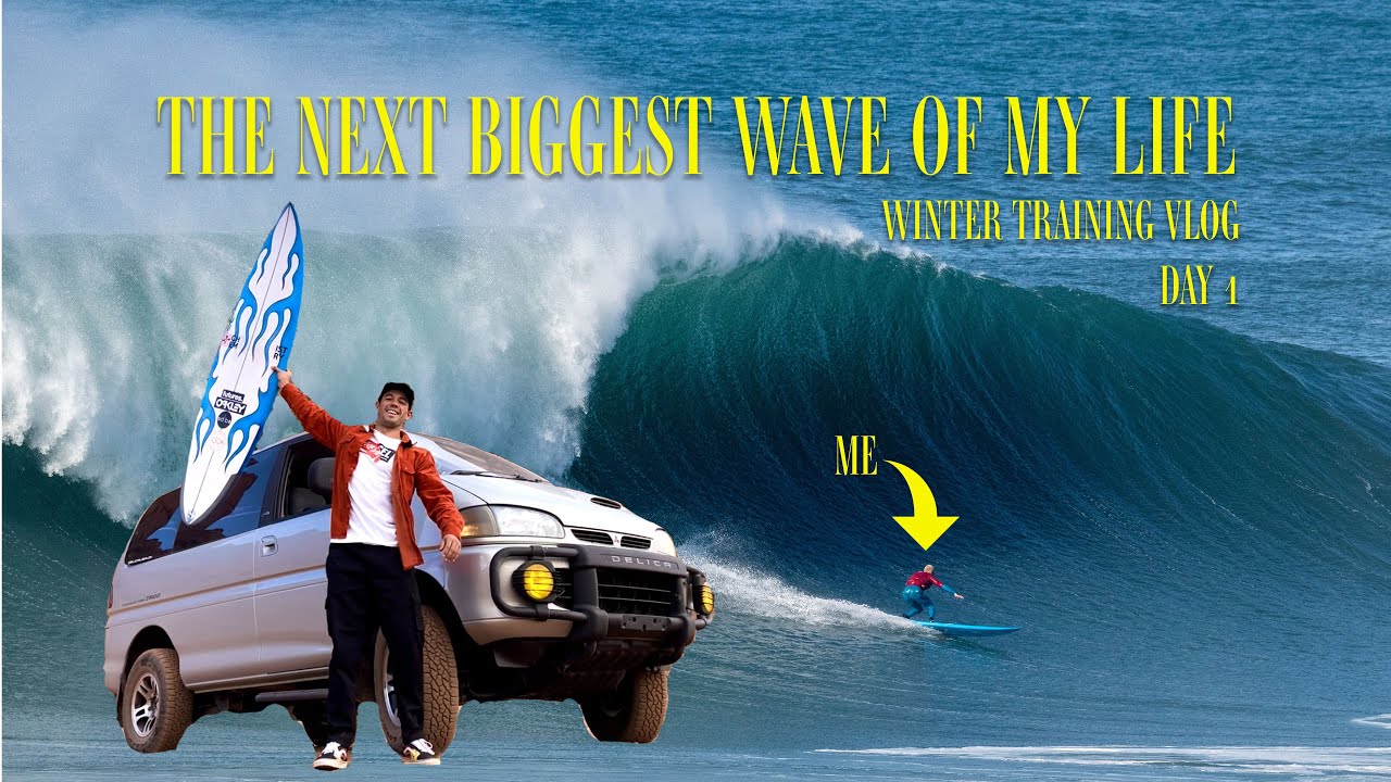 TRAINING TO RIDE THE BIGGEST WAVE OF MY LIFE: DAY 1 OF 100