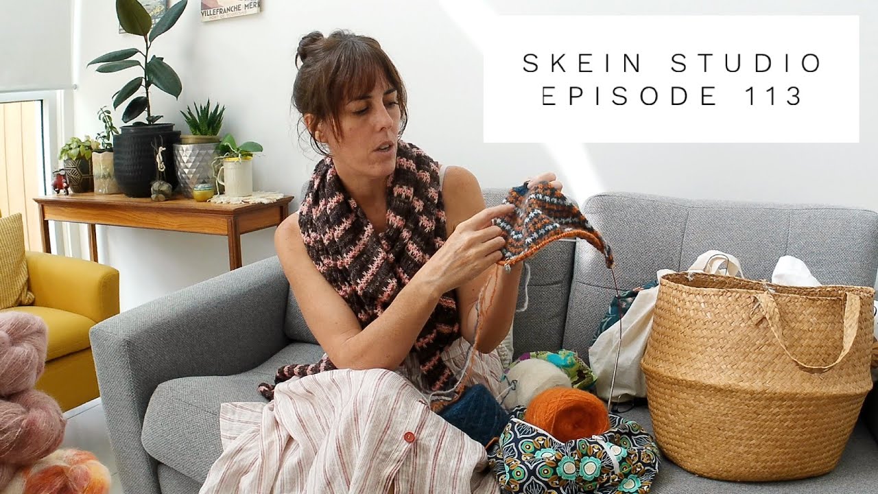 Finished Thru Lines and Lots Of Slipped Stitches