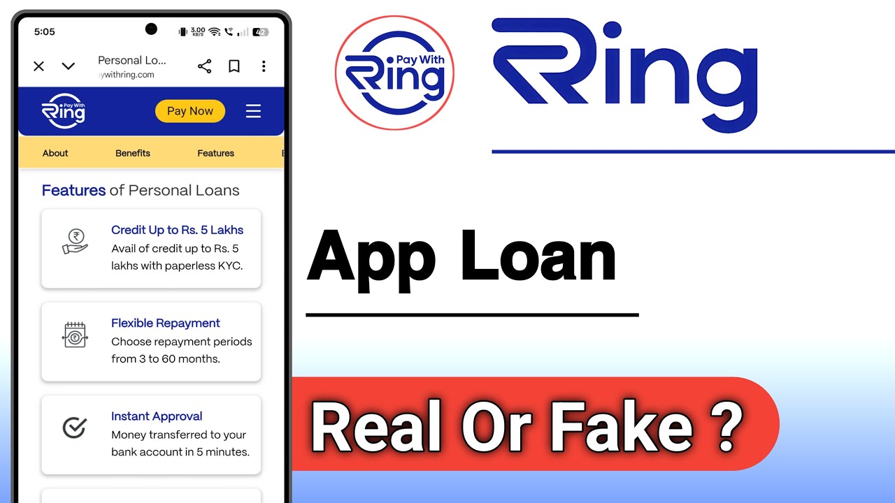 Ring App Loan Real Or Fake