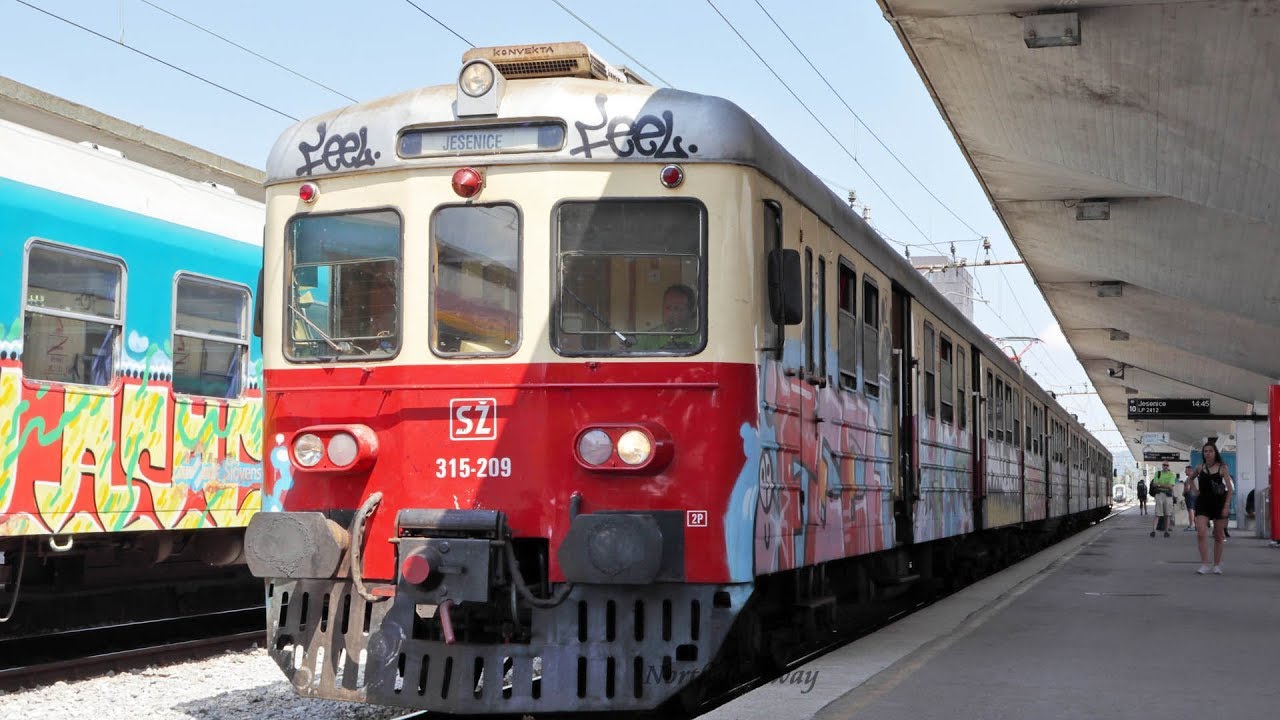 [LP 2415] Sž Local Train Class 315 EMU For Jesenice | Ljubljana