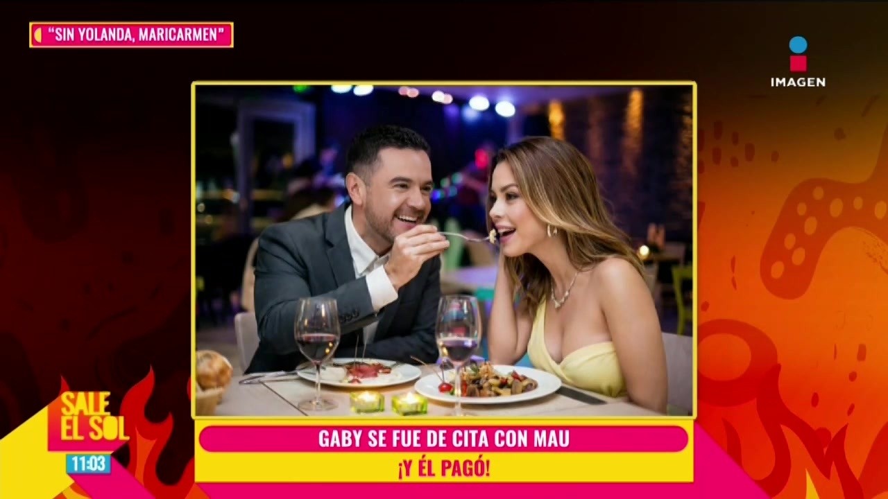¡CAPTARON a Mauricio Mancera y a Gaby Ramírez en una CITA ROMÁNTICA! | Sale el Sol