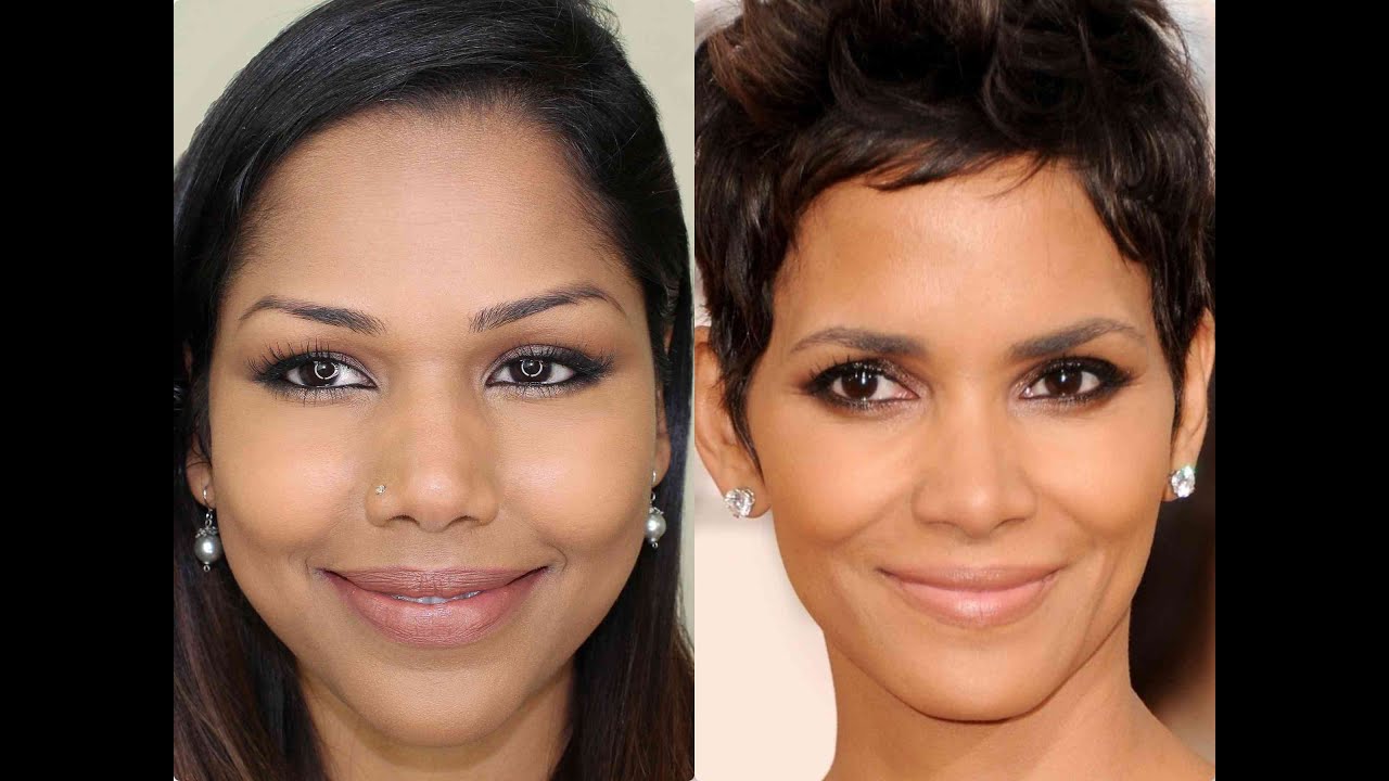 Hally Berry Red Carpet ready makeup