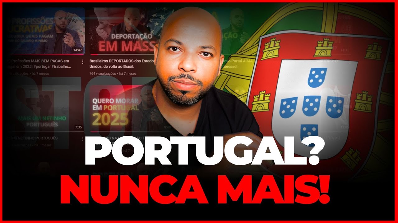 Portugal NÃO é mais para todo mundo -- por isso PAREI de recomendar!