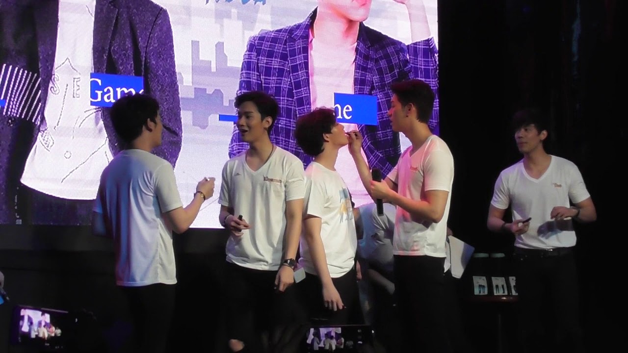 20171111 2moons fan meeting in manila-kiss game