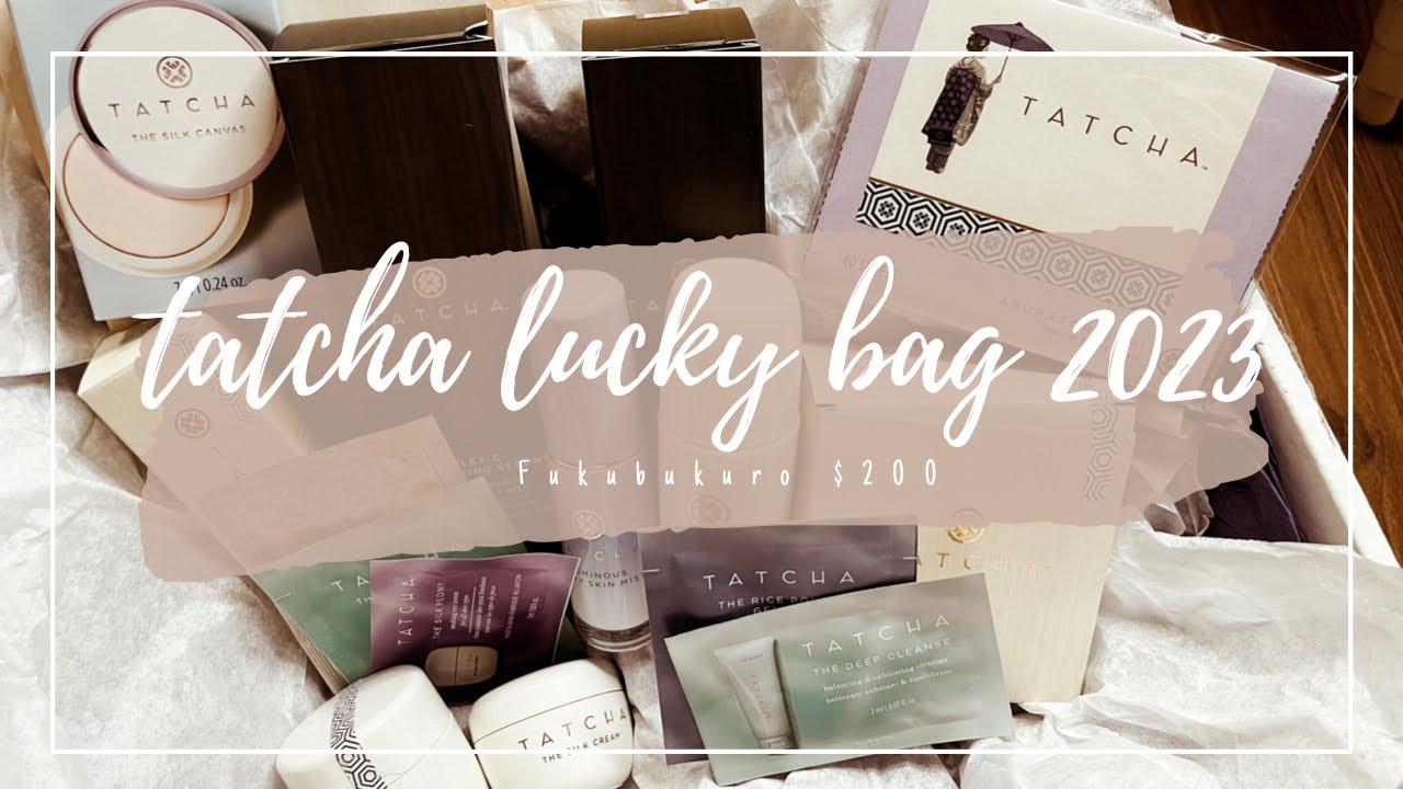 Tatcha Haul with Lucky Bug 2023 | Fukubukuro $200