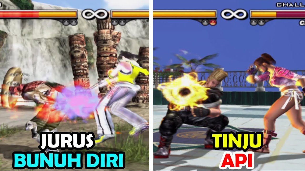 20 Gerakan TERSAKIT di Game TEKKEN 5 - Tekken 5 PS2