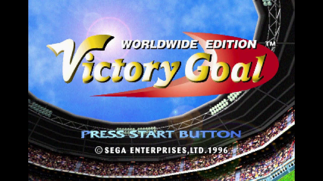 Victory Goal (ビクトリーゴール). [Saturn - Team Aquila, Sega]. (1995). Cup Tournament. WALES. ALL.
