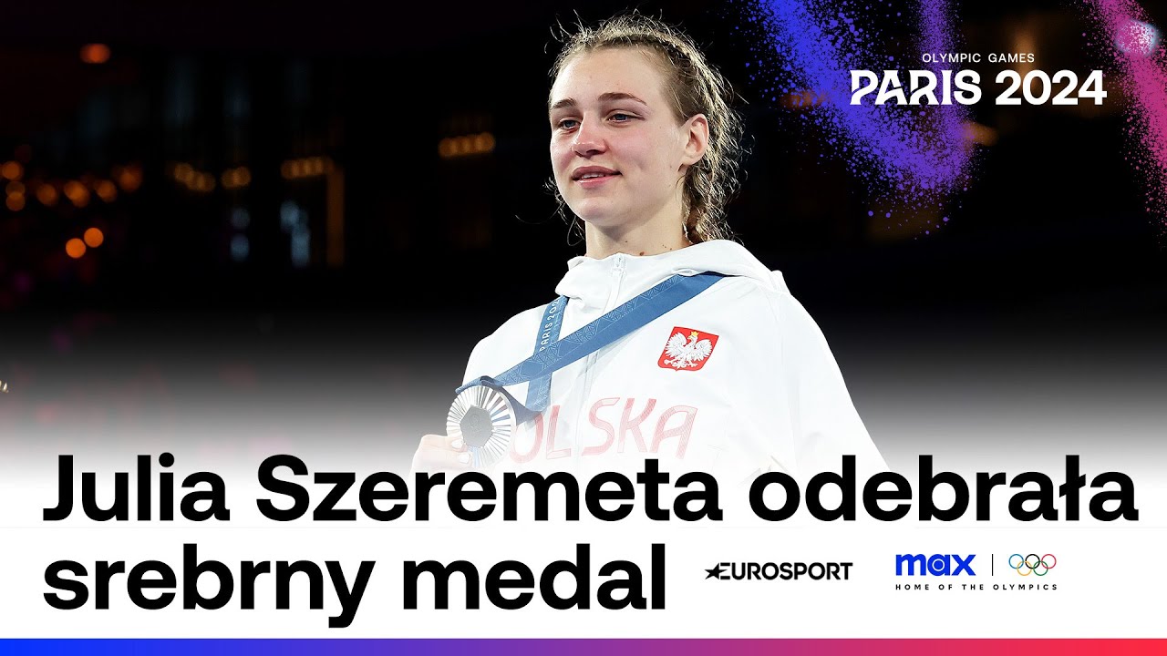 Julia Szeremeta odebrała SREBRNY MEDAL igrzysk olimpijskich #Paris2024 🥈