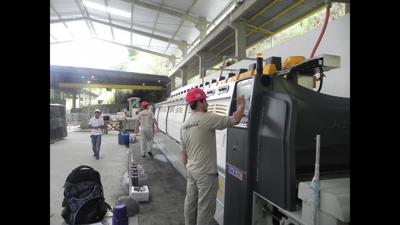 New polishing line (Nova politriz) Simec