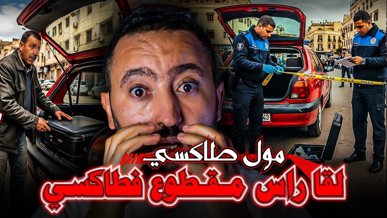 قضية مول طاكسي لي لقا راس ديال بنادم مقـطوع فطاكسي 😱 لجريـمة لحمقات بوليس الدار البيضاء 🔪