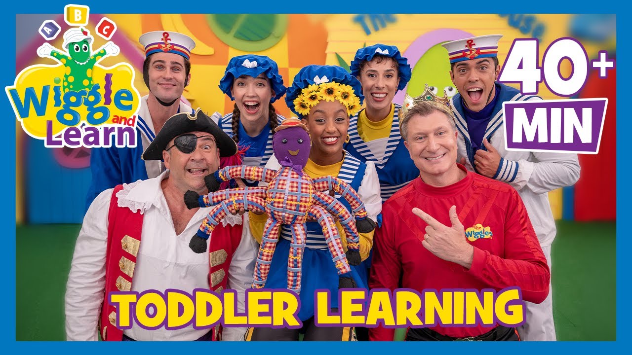 The Best of Wiggle and Learn Vol 1 📚 The Wiggles Educational Videos 🎶 Toddler Learning Compilation
