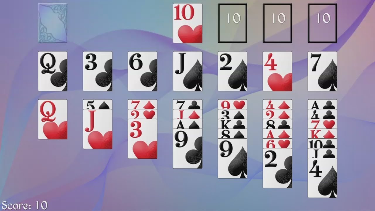How to Play Agnes Bernauer Solitaire
