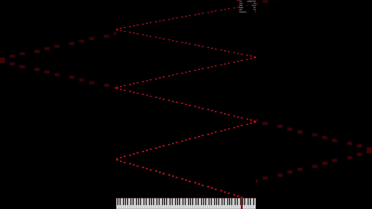 [Nut MIDI] Nut12.mid - 591,3K Notes #nutmidi #blackmidi #pianomidi #piano #midi