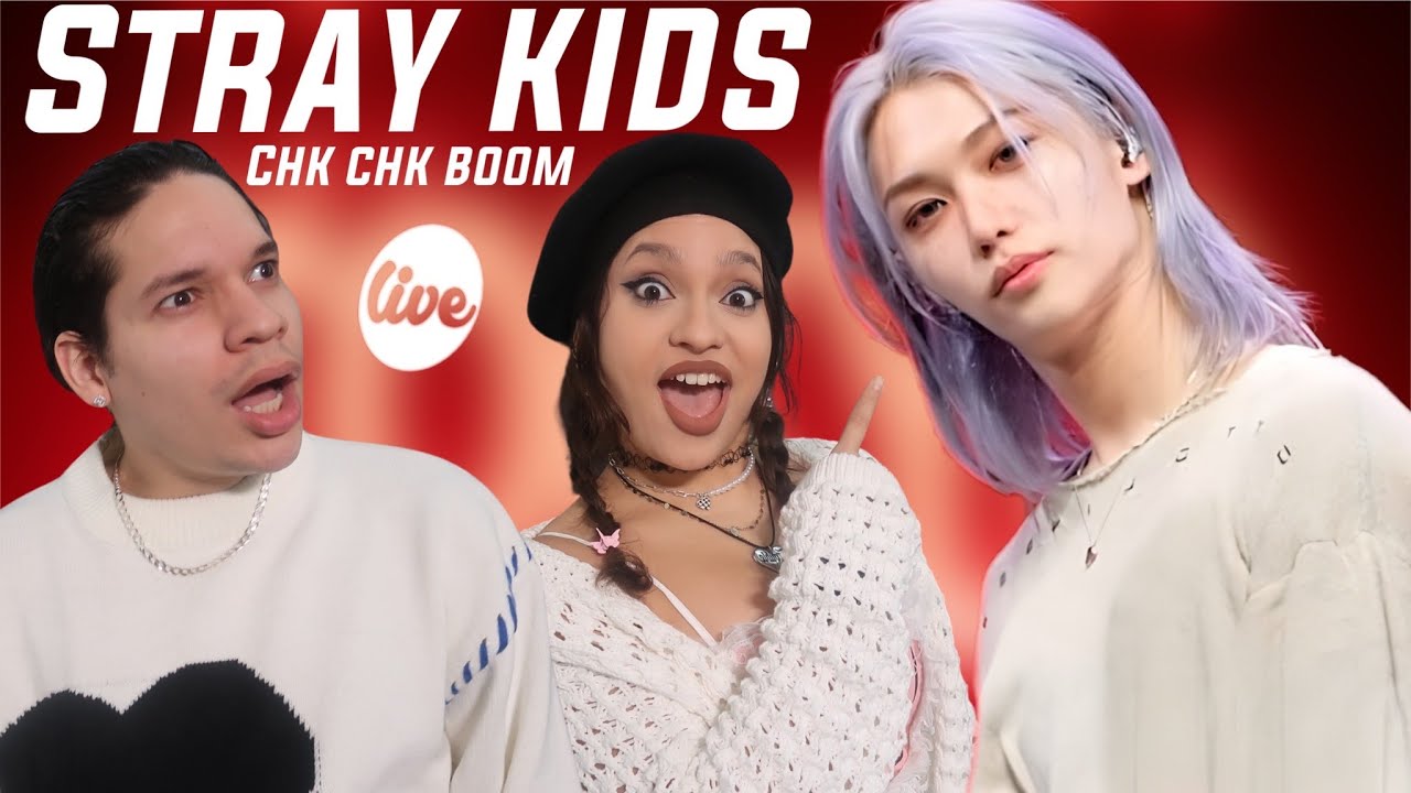 Waleska & Efra react to Stray Kids - “Chk Chk Boom” Band LIVE Concert