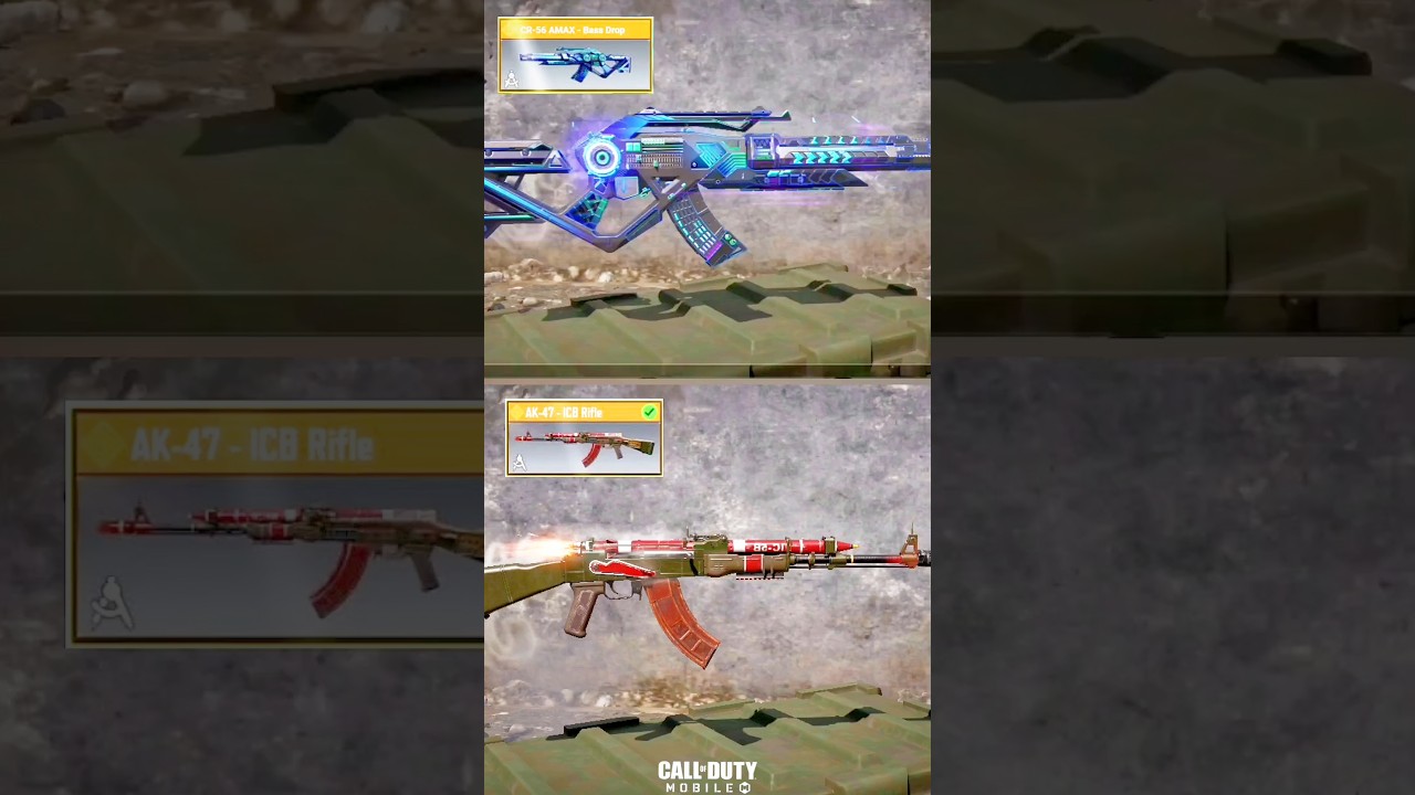CODM Legendary CR-56 vs Legendary AK-47! 🔥 #codm #shorts #cod
