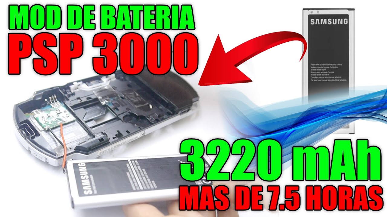 ¿Adiós Batería Escasa? 😤 Instala una MEGA Batería en tu PSP (Tutorial)