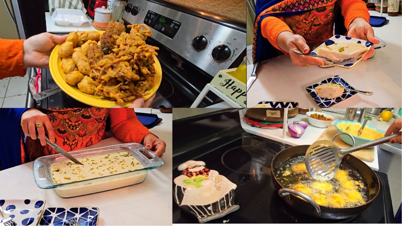 Chicken Pakora/ Healthy Sweet China Grass/ Iftar #vlog #usa #ramadan #livetastybehappy
