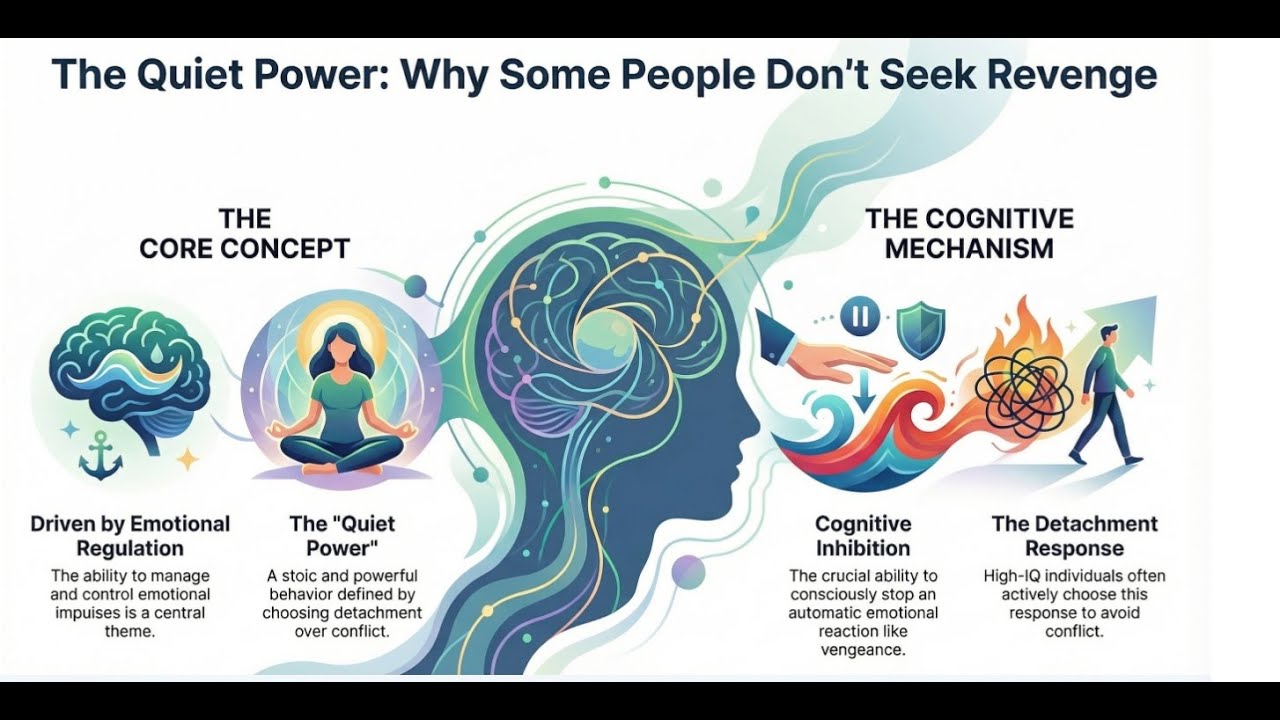 The Psychology of People Who Never Seek Revenge (Quiet Power Revealed)