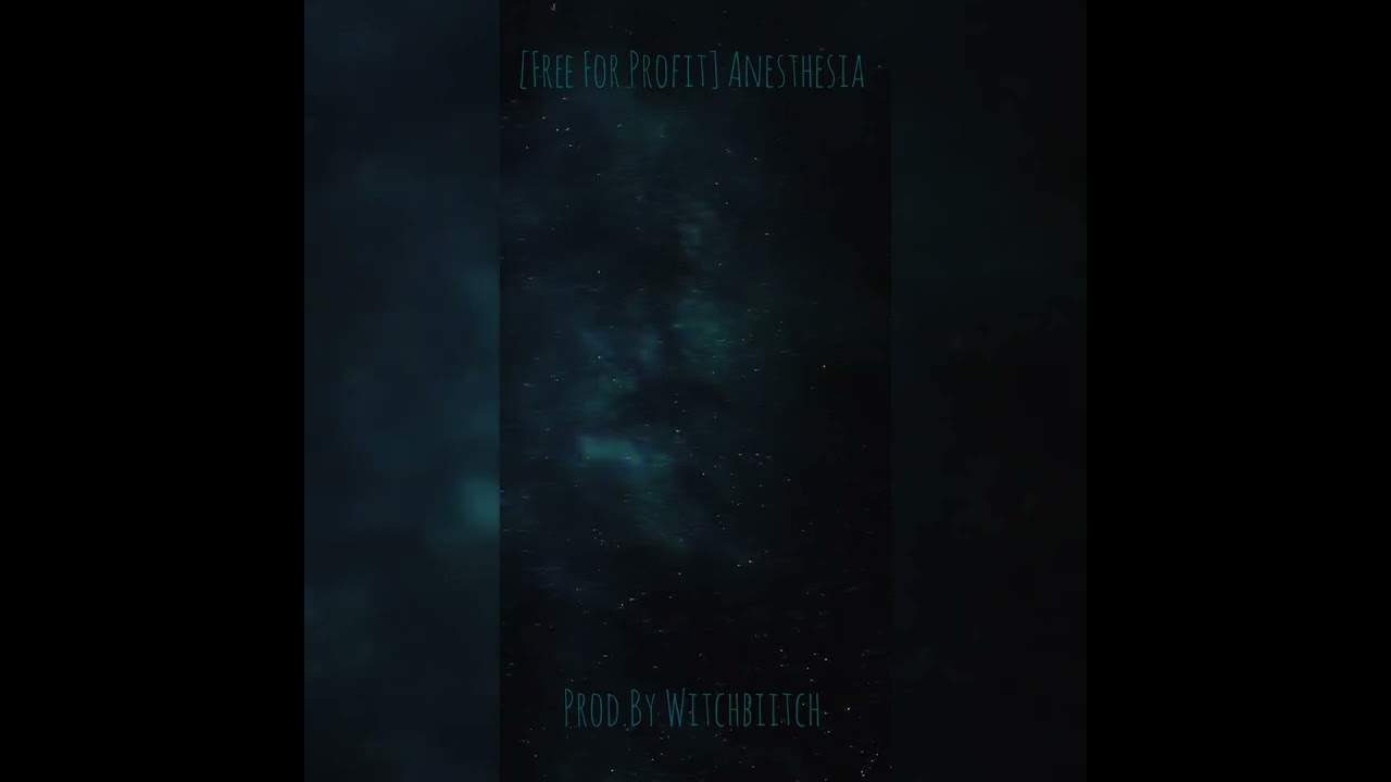 [Free For Profit] Witch Trap | Witch House Type Beat "Anesthesia" [Prod.By Witchbiitch]