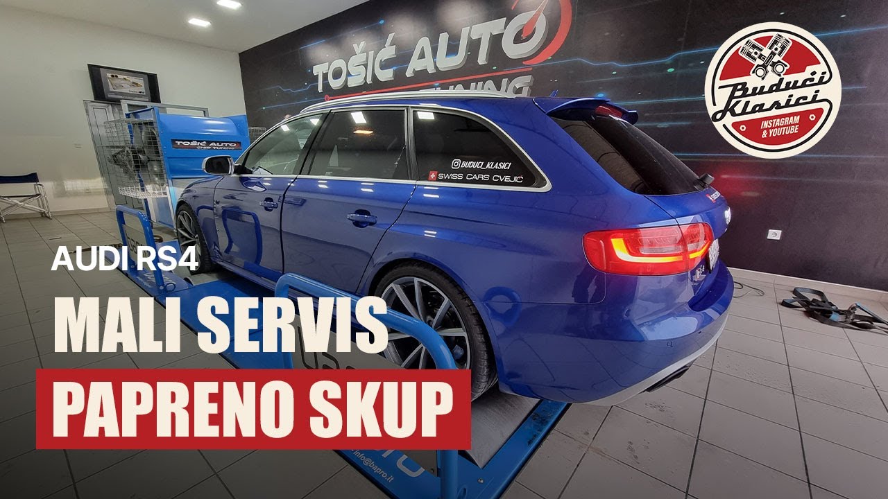 AUDI DEBELO LAŽE! Merio sam RS4 na valjcima | Budući Klasici