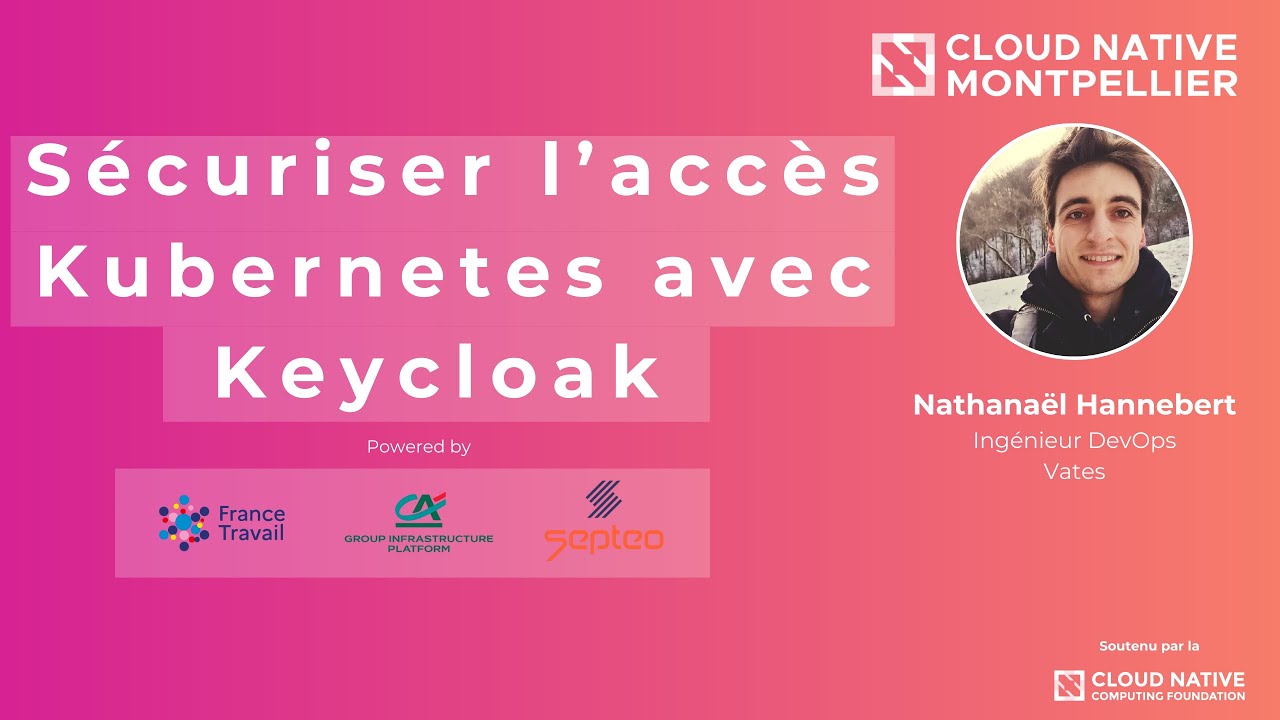 Sécuriser l'accès Kubernetes avec Keycloak