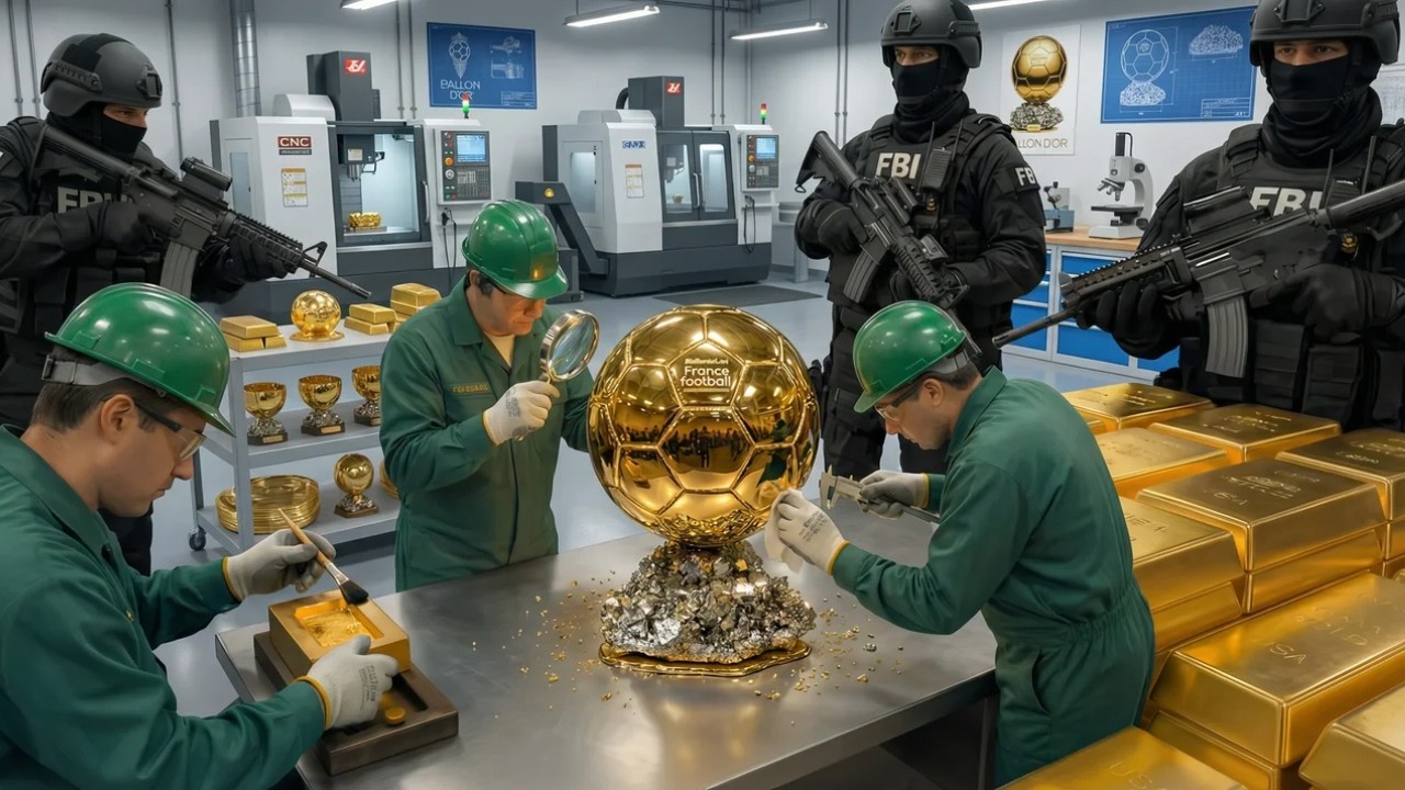 Inside the $100M Gold Icon: Refining 24K Gold for the 20KG FIFA World Cup 2026 Trophy (Full Process)