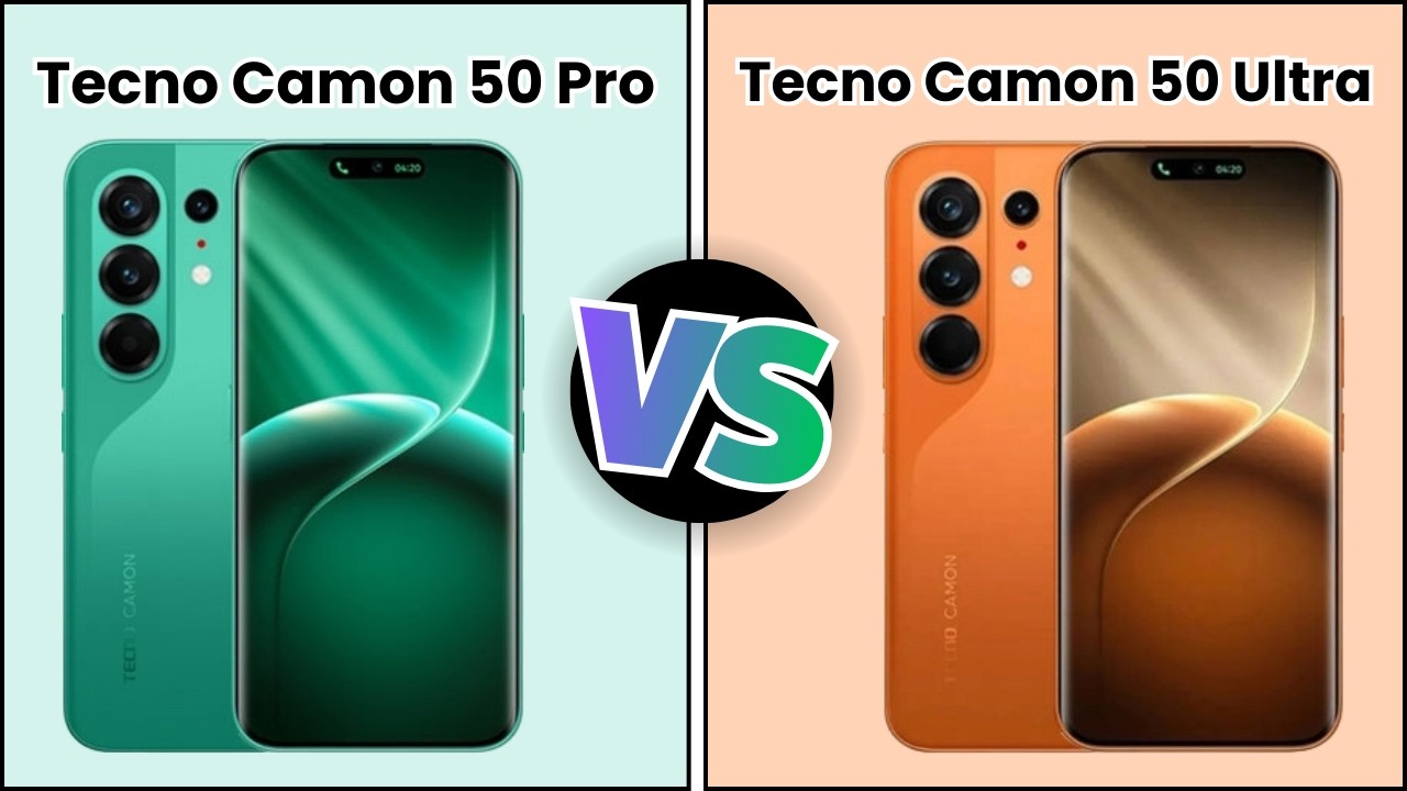 Tecno Camon 50 Pro Vs Tecno Camon 50 Ultra | Full Specs Comparison | Tecify