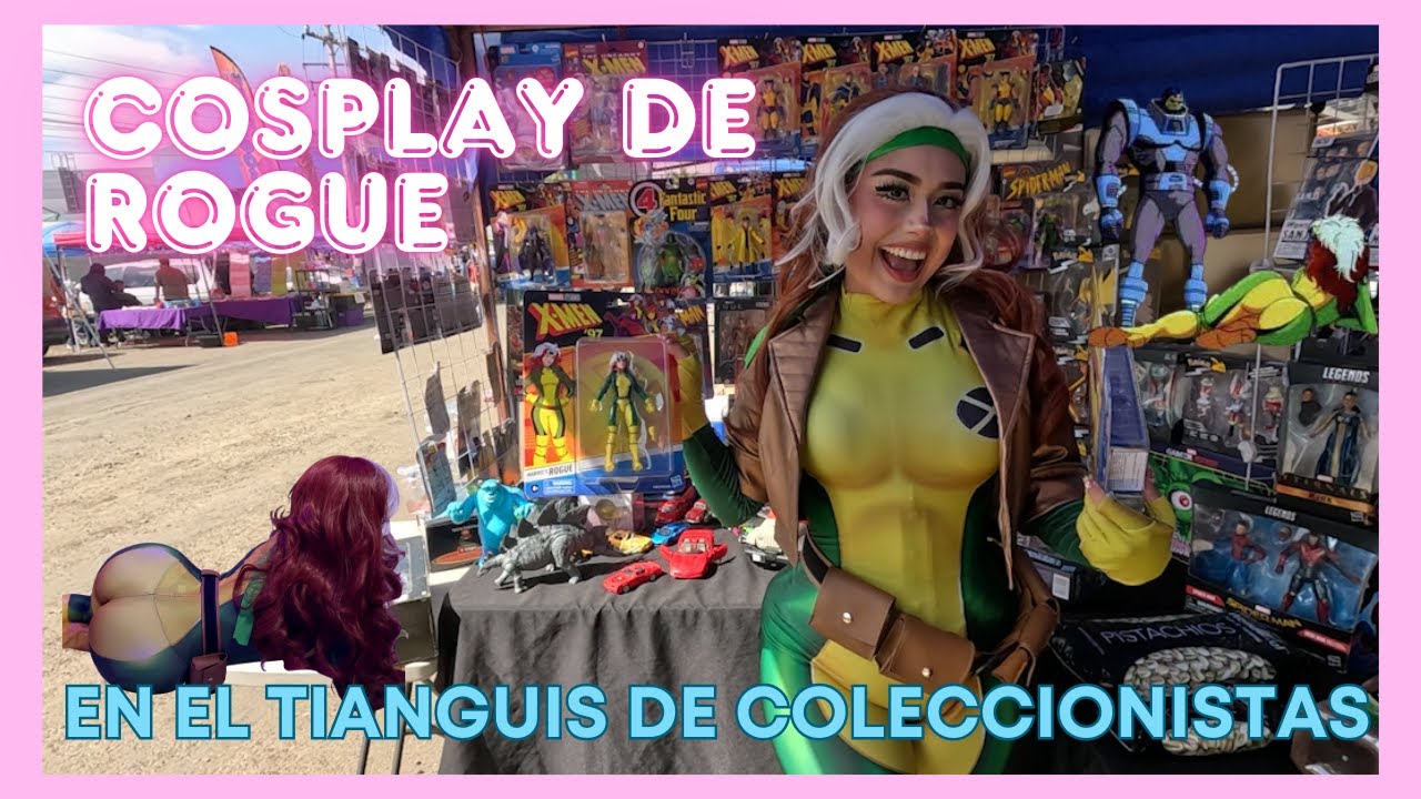 COSPLAY🥰 de ✨ROGUE✨ En TIANGUIS de juguetes MUNDO DIVERTIDO ✨