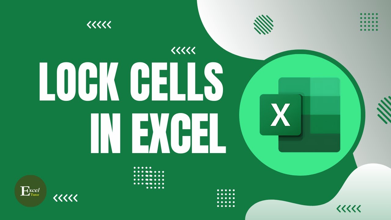 How to Lock Cells in Excel | Excel Tutorials No 34