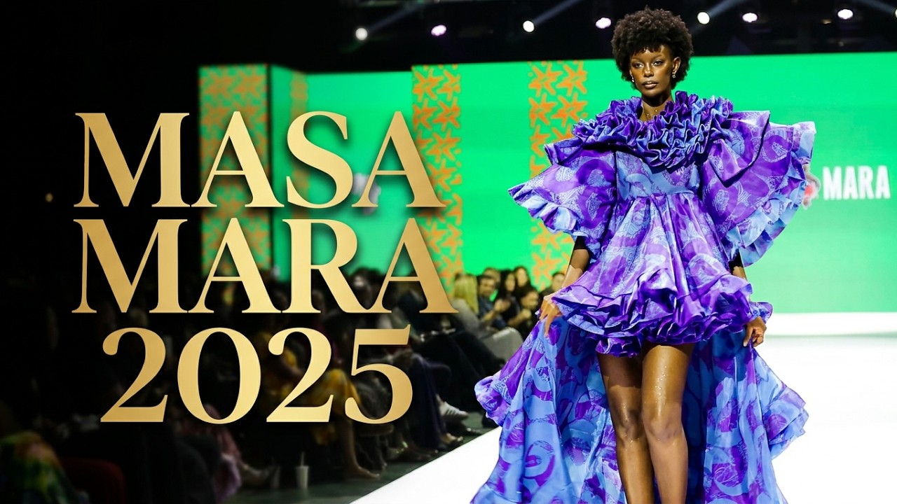 Masa Mara Runway Showcase | Threads of Africa Fashion Show at Zaria Court — Giants of Africa 2025
