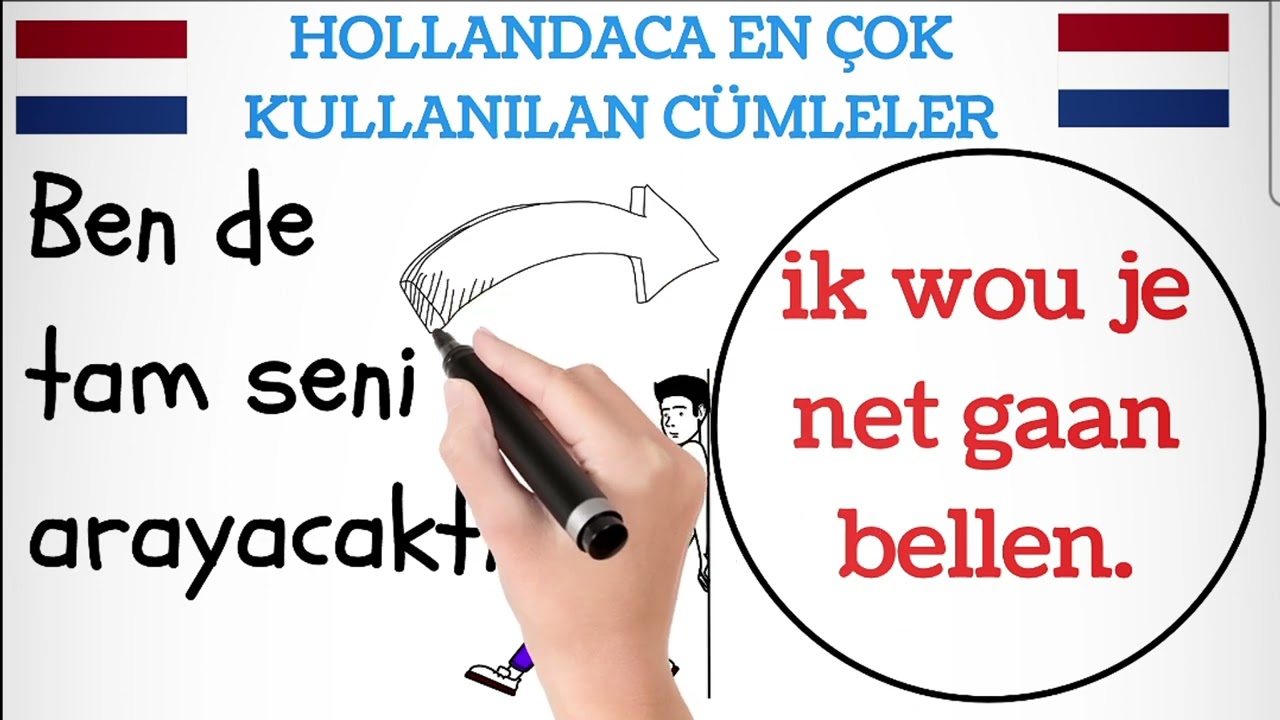 HOLLANDACA EN ÇOK KULLANILAN CÜMLELER i birlikte öğreniyoruz