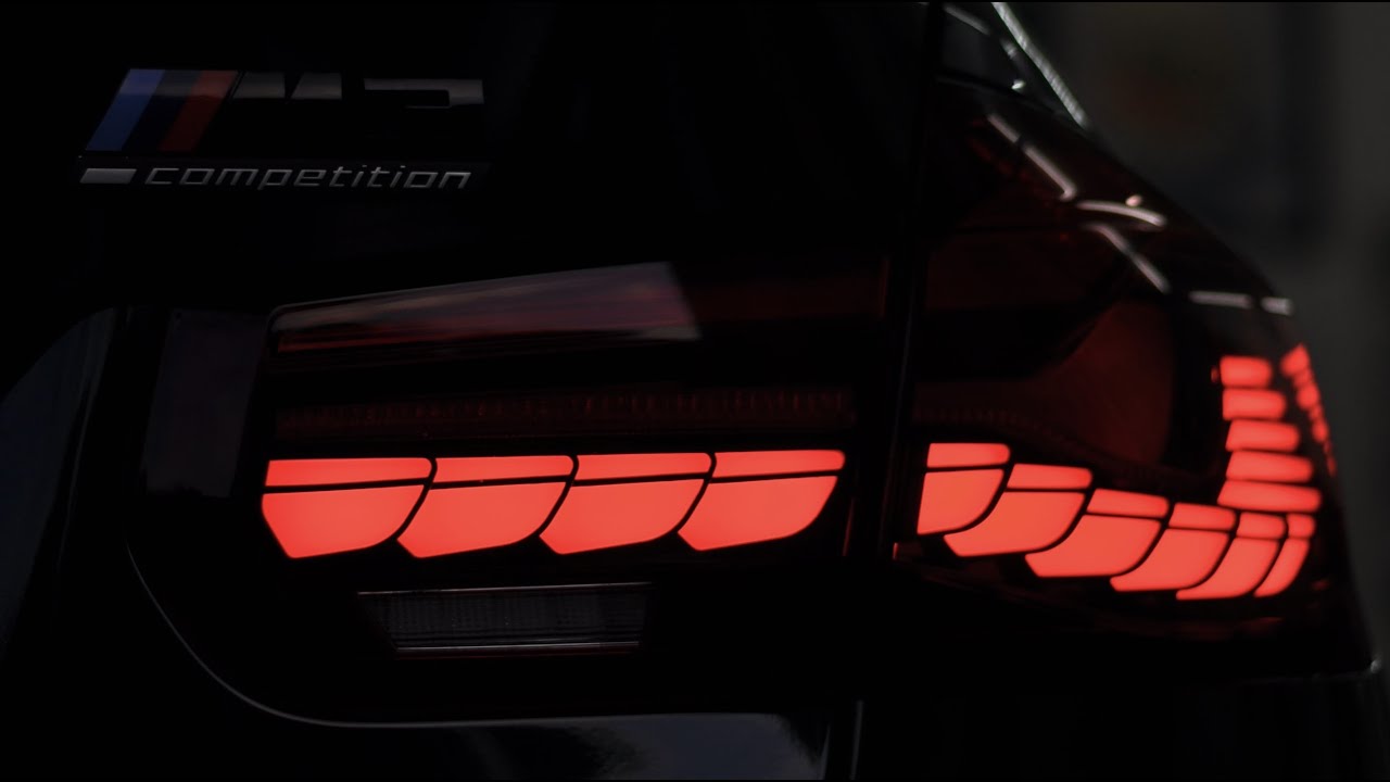 Установка задних фонарей OLED в стиле GTS для BMW F80 M3 // F30 (сделай сам и обзор)
