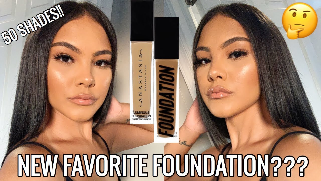 NEW ANASTASIA BEVERLY HILLS FOUNDATION & POWDER FIRST IMPRESSION | jashaydee aaliyah