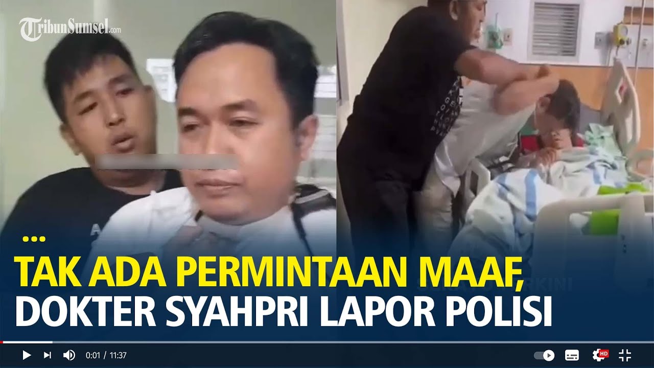 Tak Ada Permintaan Maaf, Dokter Syahpri Lapor Polisi Pasca Dipaksa Keluarga Pasien Buka Masker