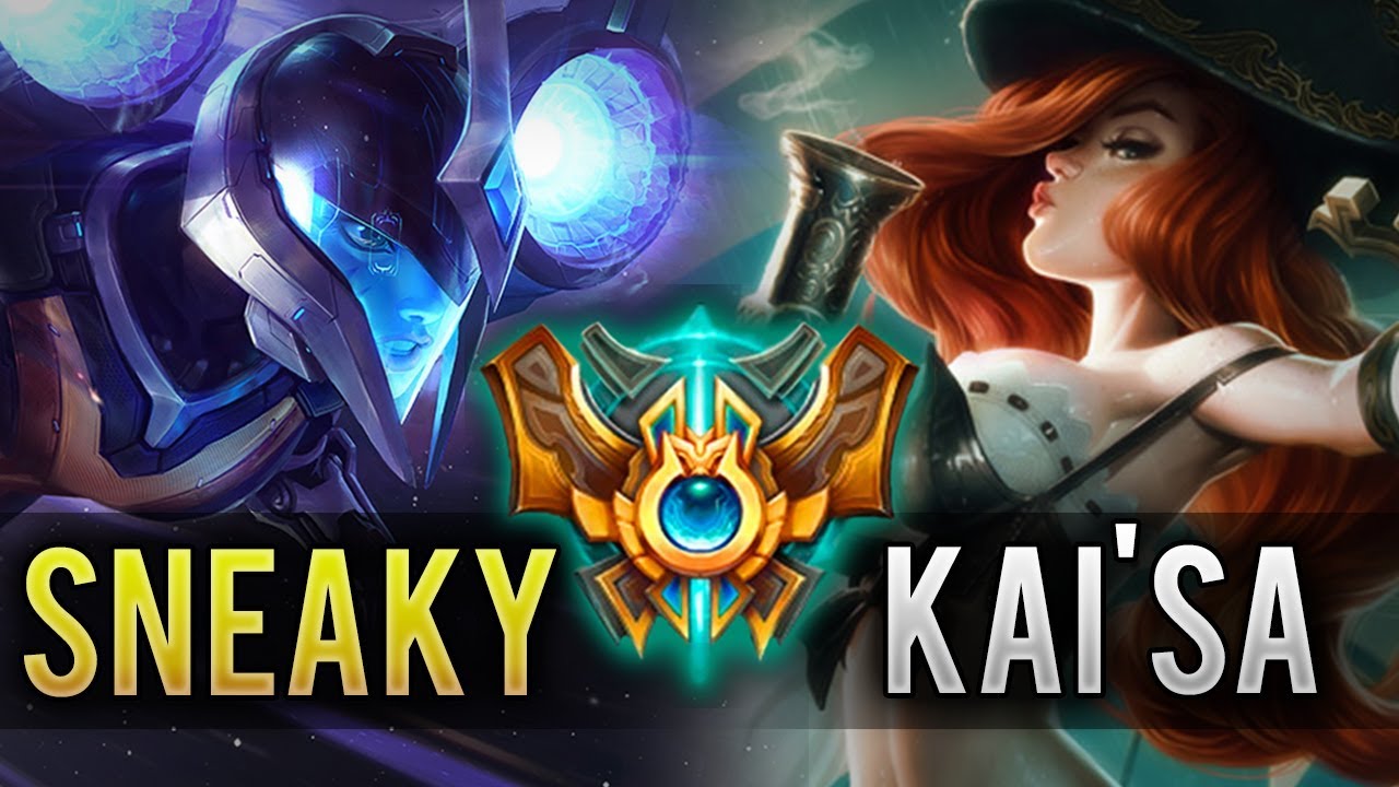 Sneaky - Kai'Sa/Morgana vs Miss Fortune/Bard - ADC | Challenger