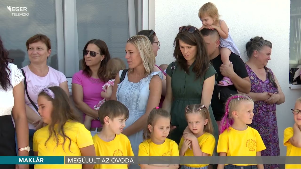Megújult a maklári óvoda - 2023.07.10.