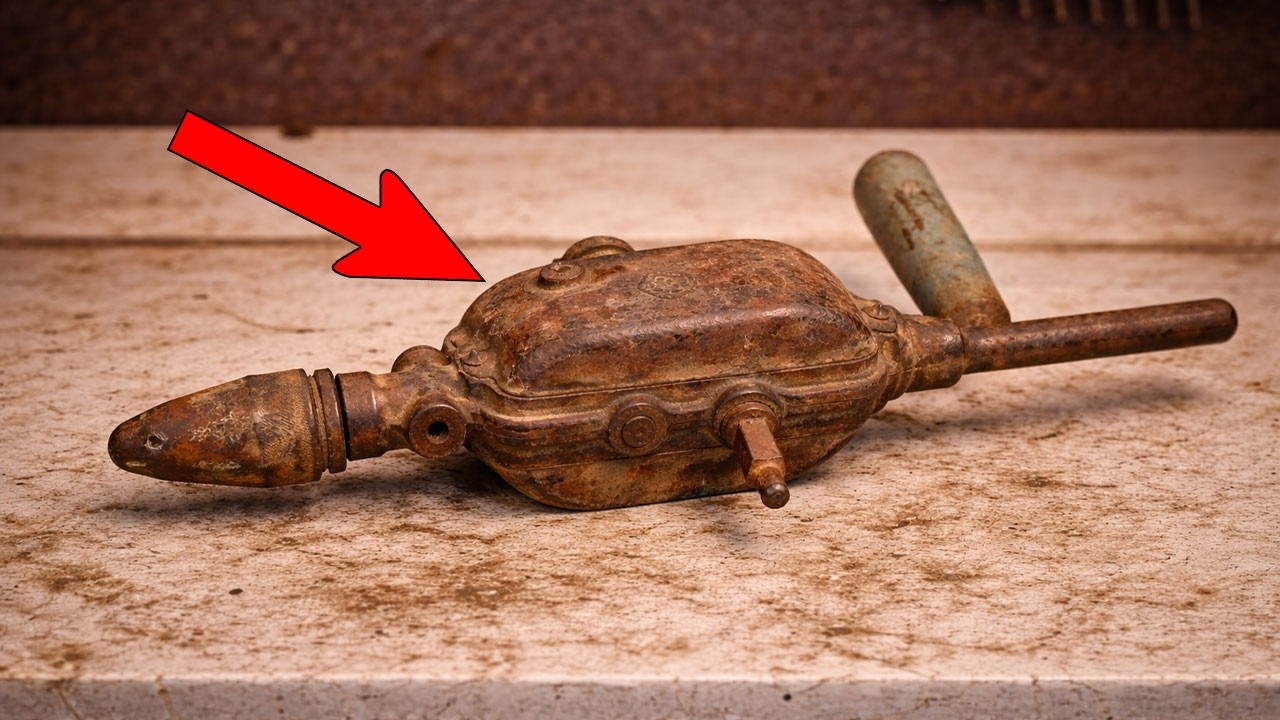 Restoration Of The Hand Drill With Amazing Results! | Legend Restore