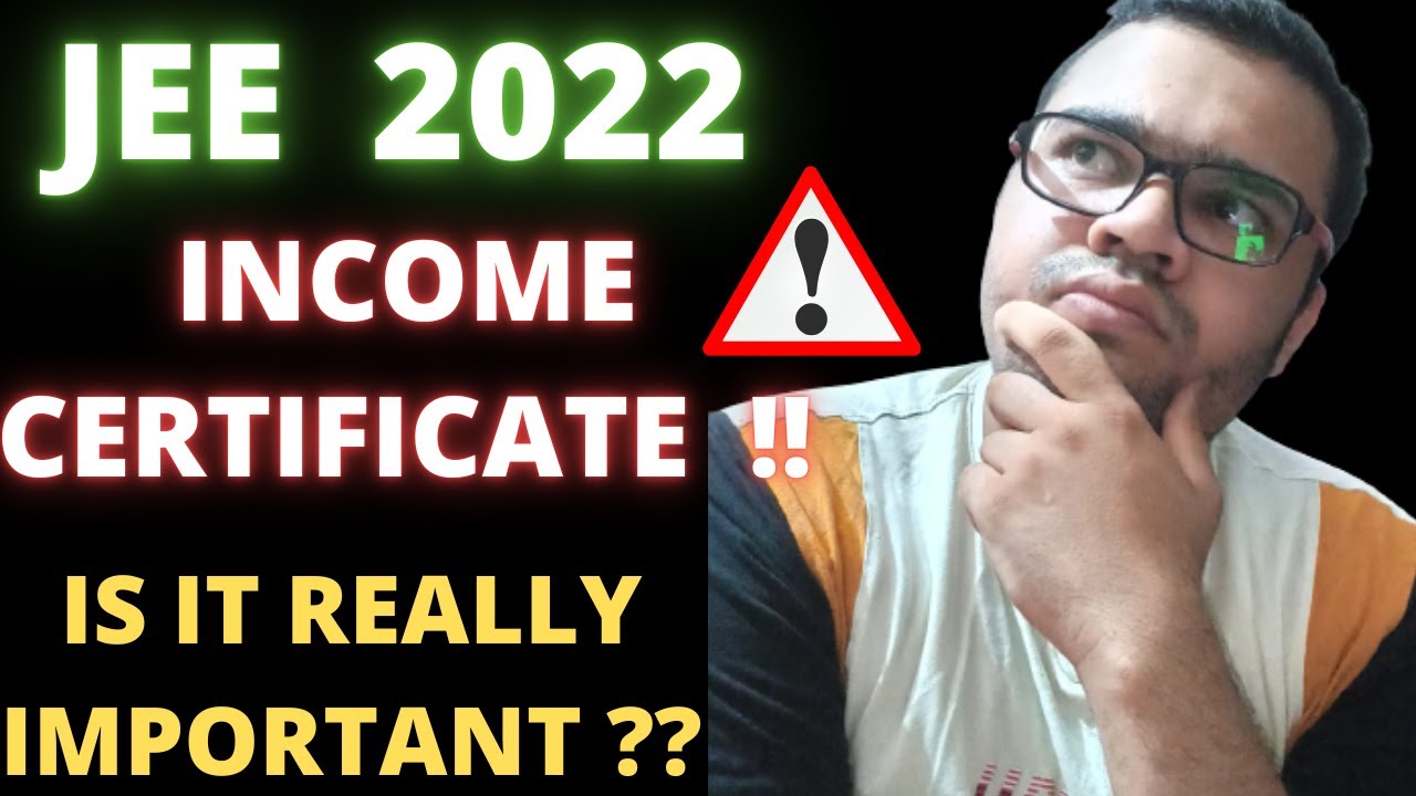 JOSAA COUNSELLING - INCOME CERTIFICATE ??🔥✅#jeemain2022 #jee2022 #iit #jeeresult #nta #nta #cuet2022