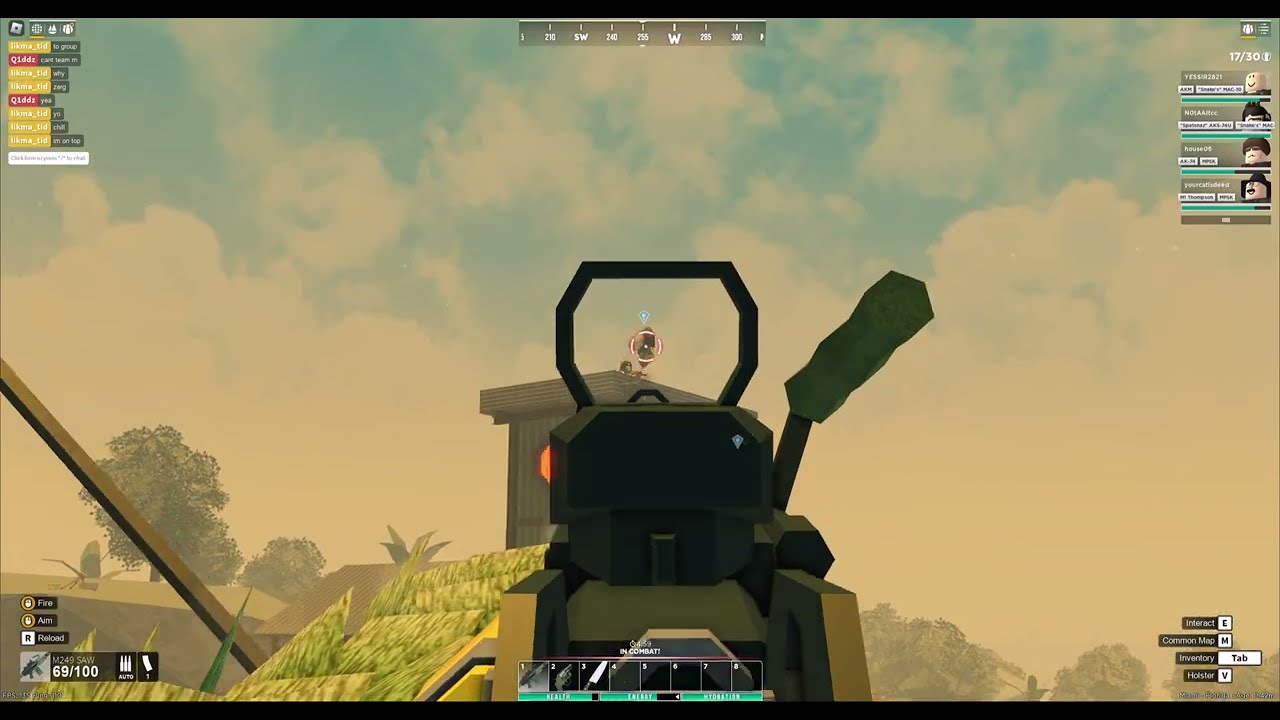 Kill Montage #9 -  Apocalypse Rising 2 ROBLOX (The Drying - Holding Down OASIS, Tank sniper is OP)