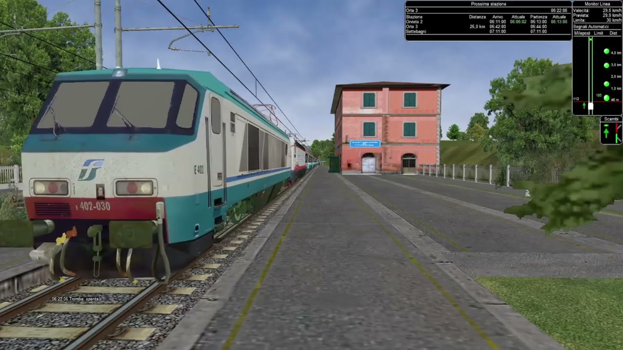 OPEN RAILS ACTIVITY - ICN 797 TORINO P.N. - SALERNO | #9 (ORVIETO - SETTEBAGNI)