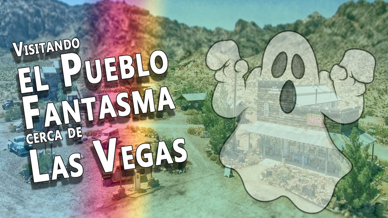 Visitando un pueblo fantasma cerca de Las Vegas.