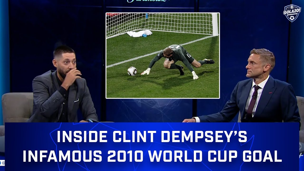 Emotional Clint Dempsey and Rob Green Discuss 2010 World Cup Goal Face-to-Face | CBS Sports Golazo
