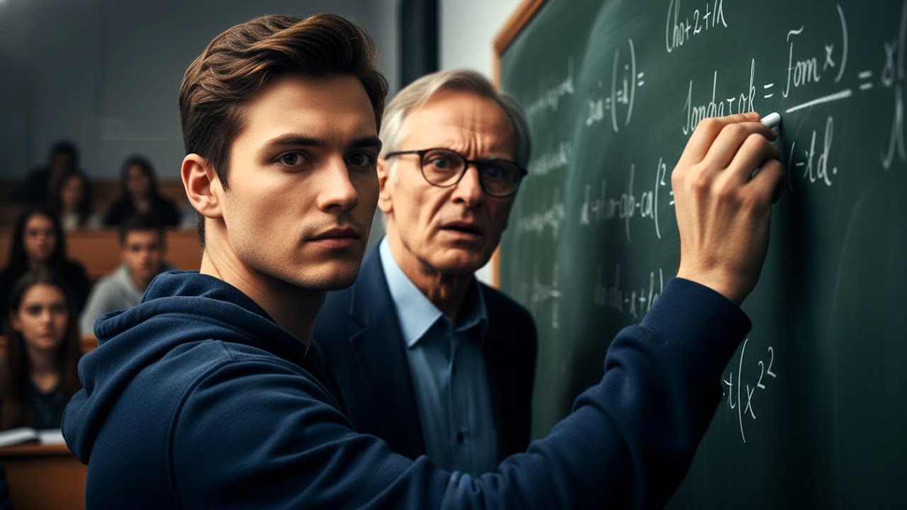 Profesor nie wiedział, że zagraniczny student to geniusz matmy—zadał "niemożliwe" równanie i żałował