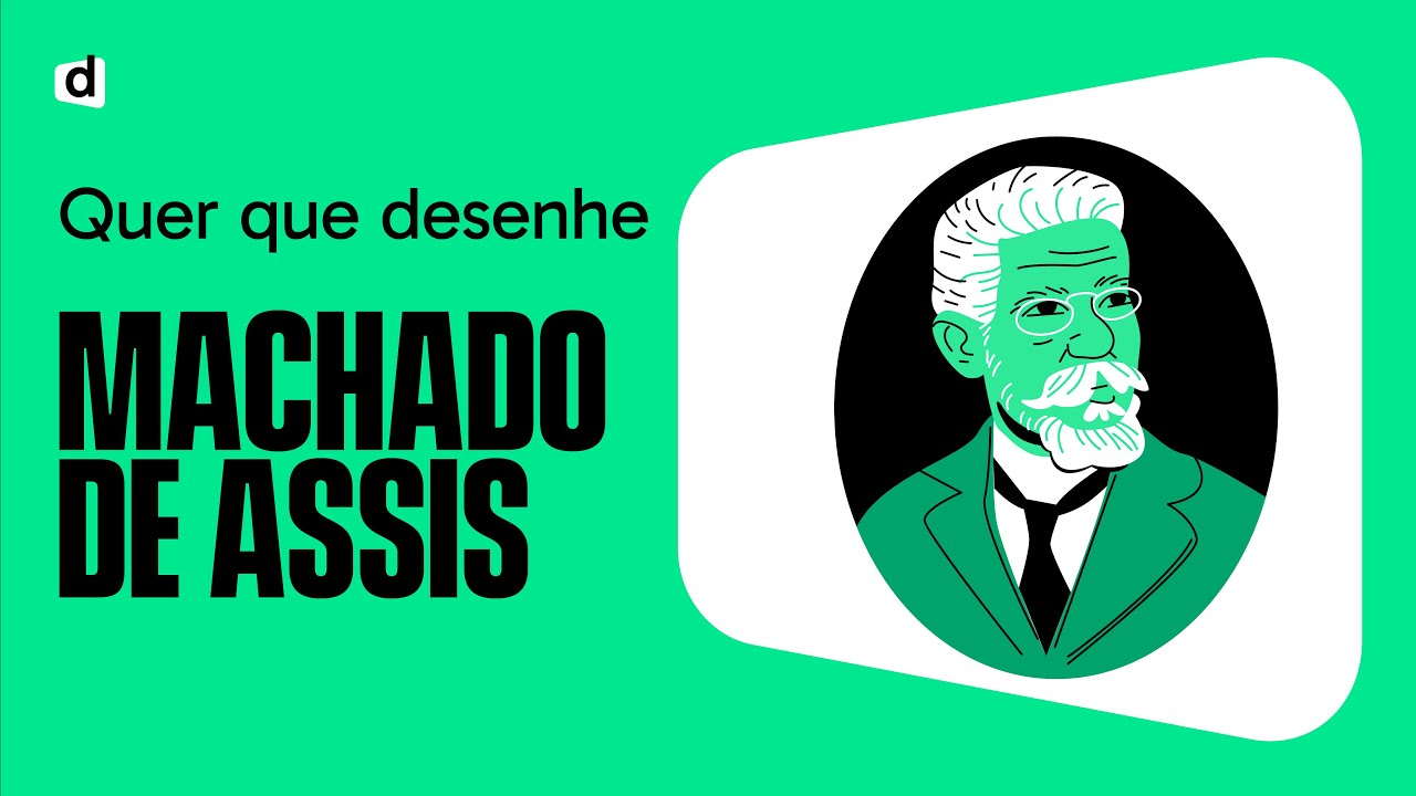 MACHADO DE ASSIS | O AUTOR MAIS COBRADO DO ENEM! | QUER QUE DESENHE