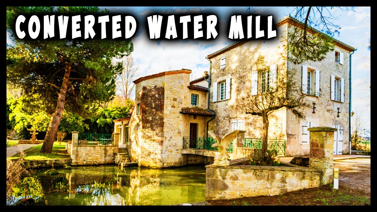 Converted Water Mill Aquitaine, Puymirol, France