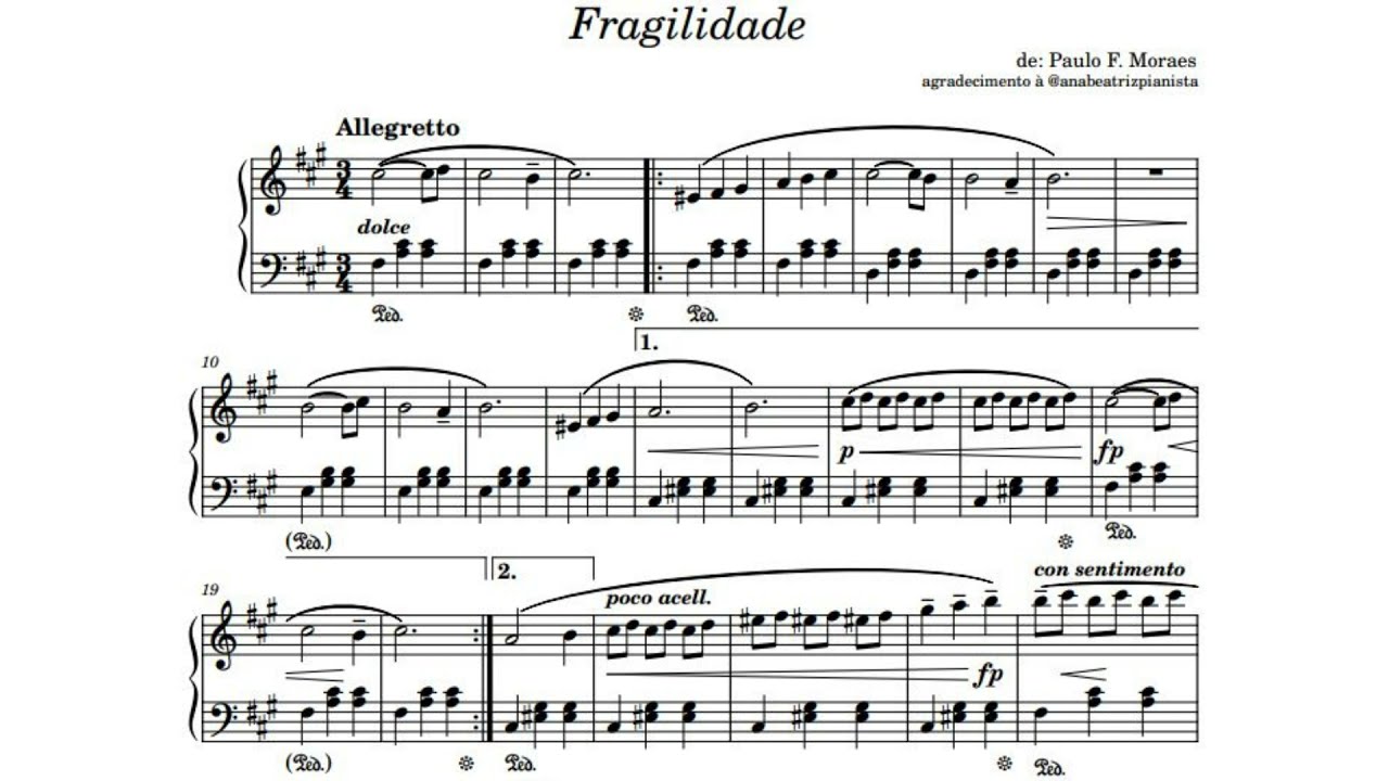 Paulo F. Moraes - Fragilidade