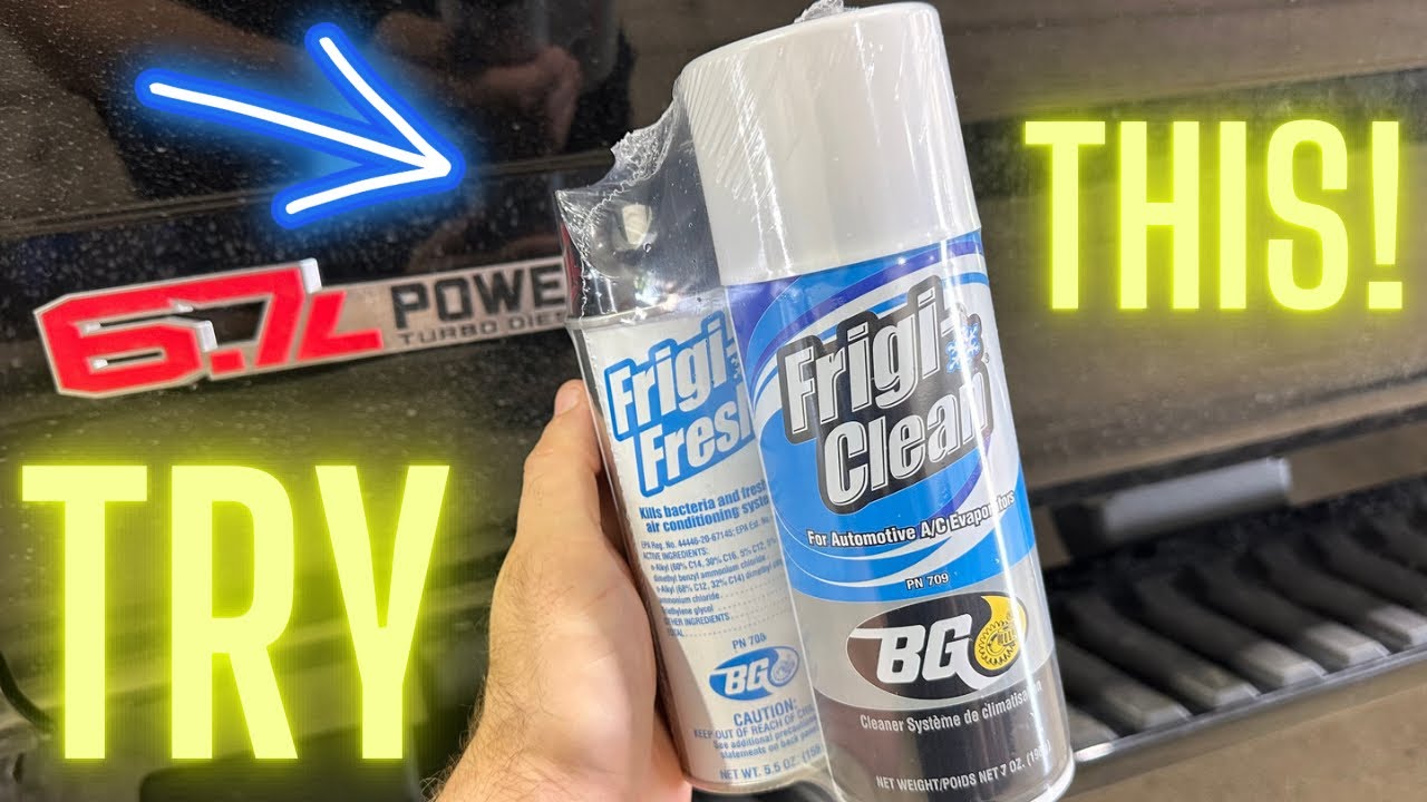 GET rid of SMELLY A/C in your FORD | WATCH & FIX @bgproducts @RainmanRaysRepairs