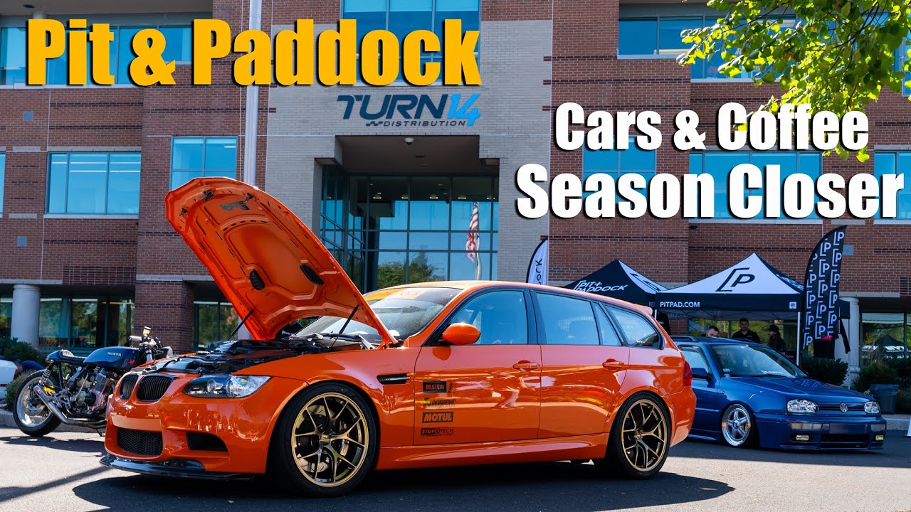 Turn 14 & Pit and Paddock Season Closer | Cars & Coffee the Right Way